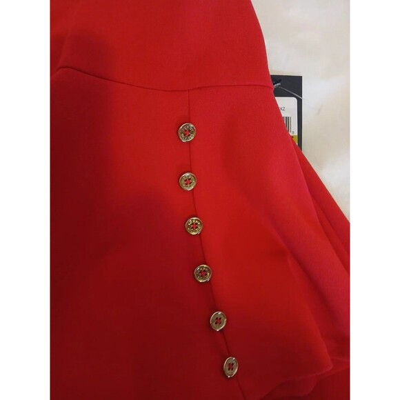 Tommy Hifiger Raspberry Womens Scuba Crepe Bell Sleeve Dress Size 14 NWT ($109) - Picture 5 of 16